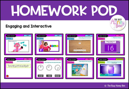 Early Stage 1 Homework/Learning Pods Term 4 Mega Bundle