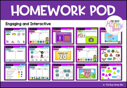 Early Stage 1 Homework/Learning Pods Term 1 Mega Bundle