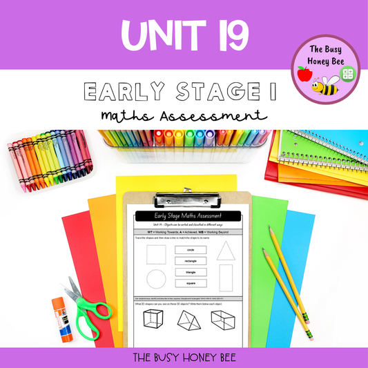 Early Stage 1 Maths Assessment Task 19