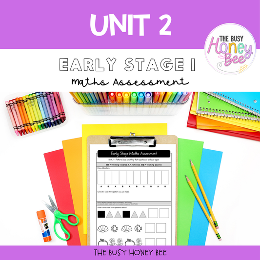 Early Stage 1 Maths Assessment 2