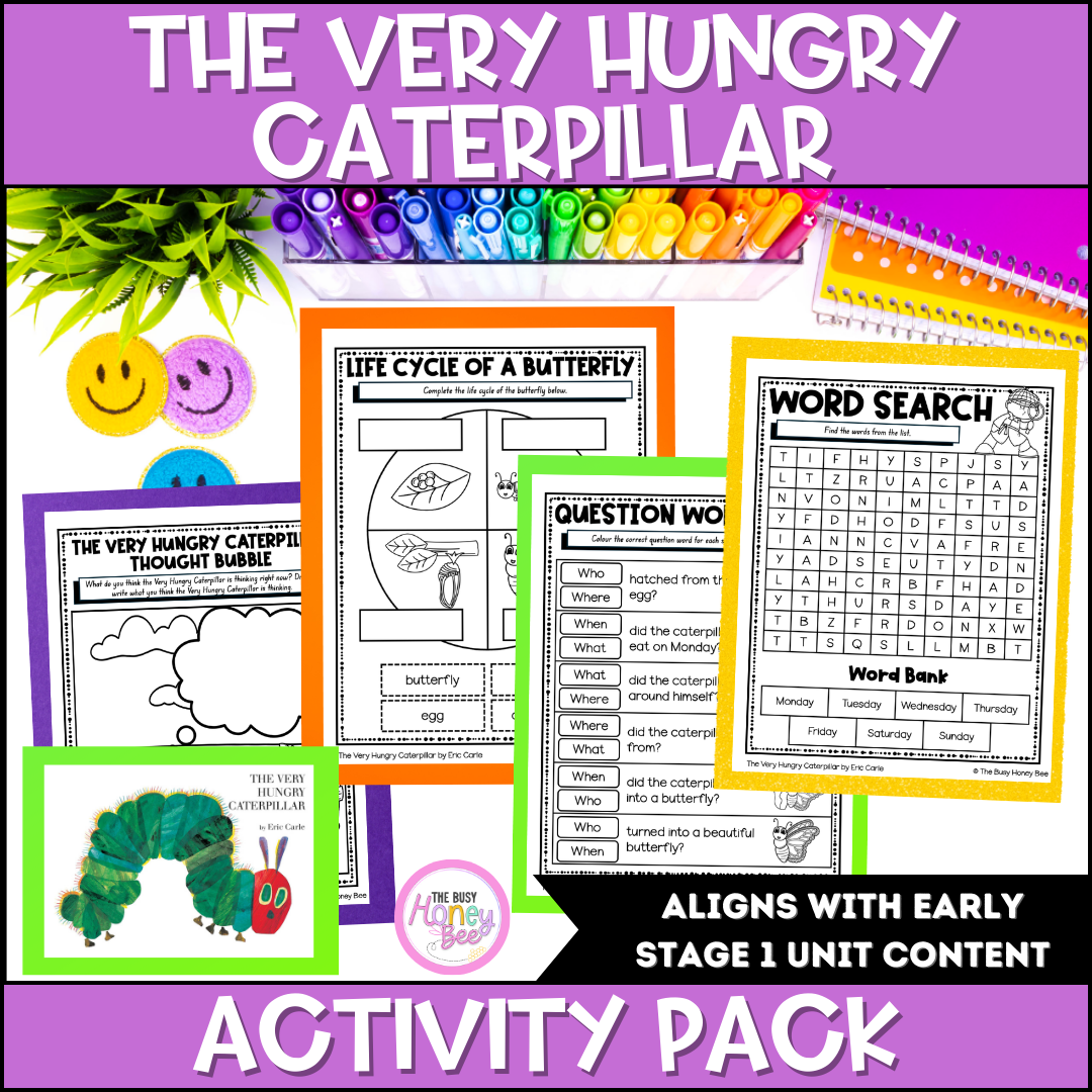 The Very Hungry Caterpillar Activity Pack