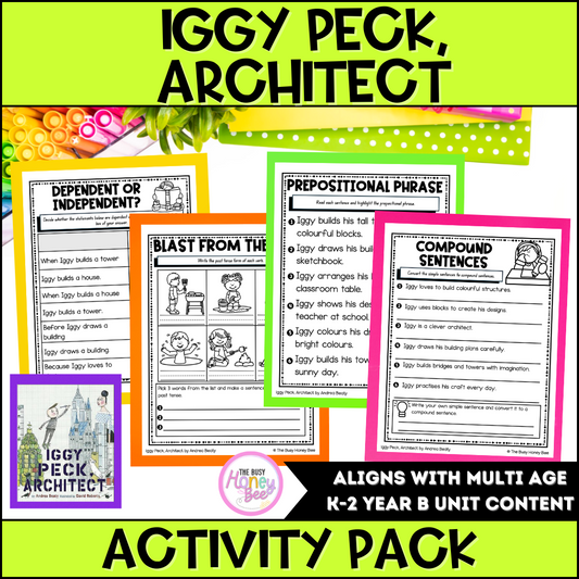 Iggy Peck, Architect by Andrea Beaty Activity Pack