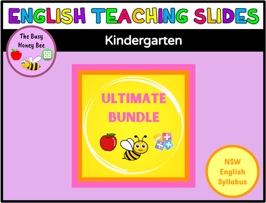 Early Stage 1 Ultimate English Teaching Slides Mega Bundle