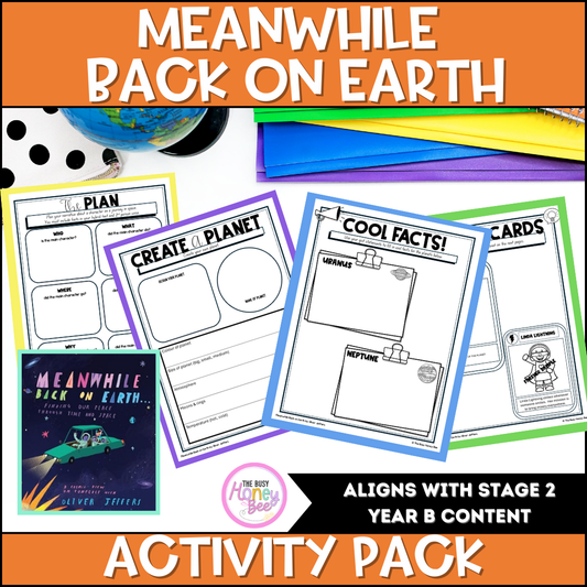 Meanwhile Back on Earth Activity Pack