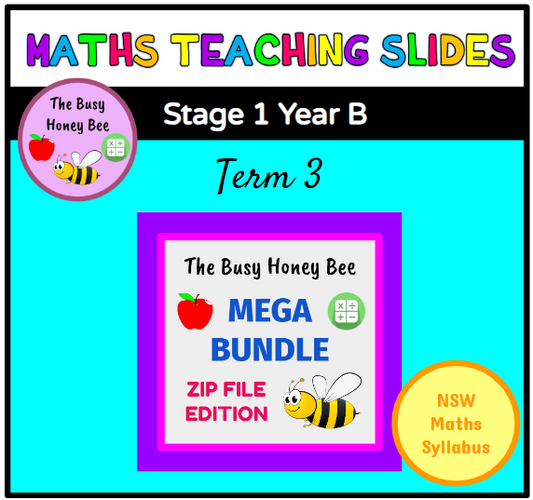 Stage 1 Year B Term 3 Maths Mega Bundle