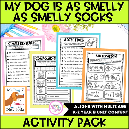 My Dog is as Smelly as Smelly Socks Activity Pack