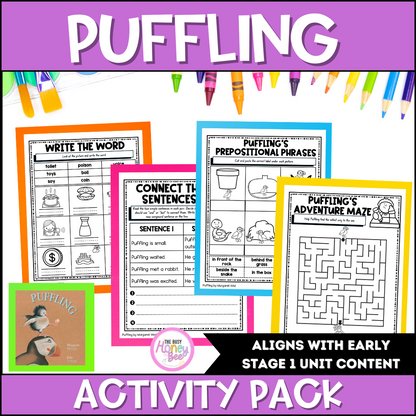 Puffling by Margaret Wild Activity Pack