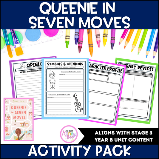 Queenie in Seven Moves Activity Pack