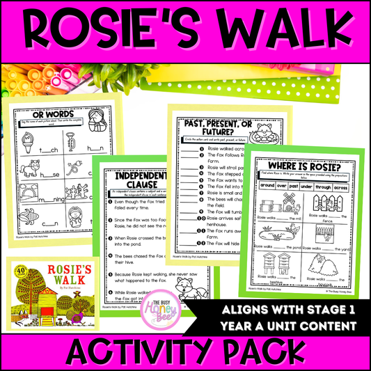 Rosie's Walk Activity Pack