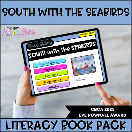 South With the Seabirds by Jess McGeachin - CBCA 2025 - Literacy Book Pack