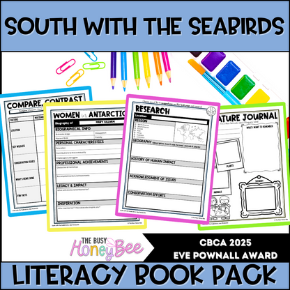 South With the Seabirds by Jess McGeachin - CBCA 2025 - Literacy Book Pack