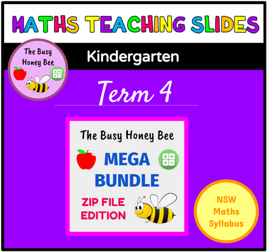 Early Stage 1 Term 4 Maths Mega Bundle