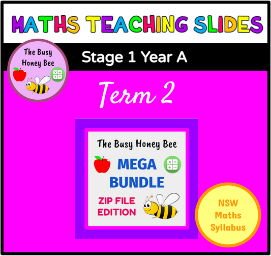 Stage 1 Year A Term 2 Maths Mega Bundle