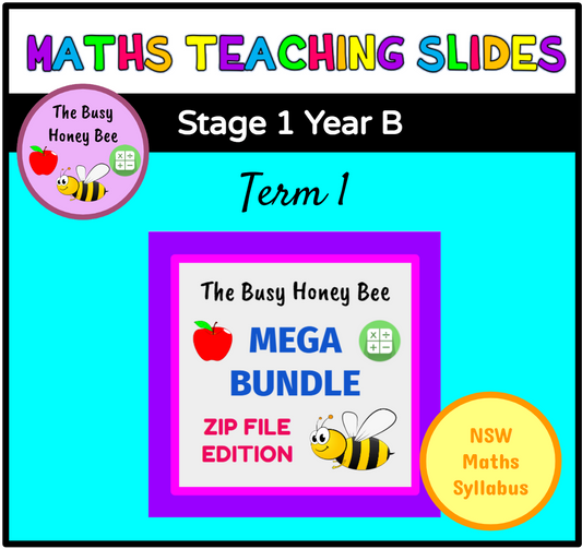 Stage 1 Year B Term 1 Maths Mega Bundle