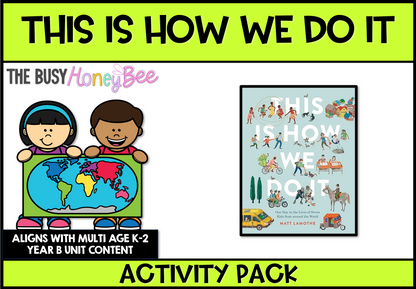 This is How We Do It Activity Pack