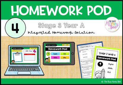 Stage 3 Year A Homework/Learning Pod 4