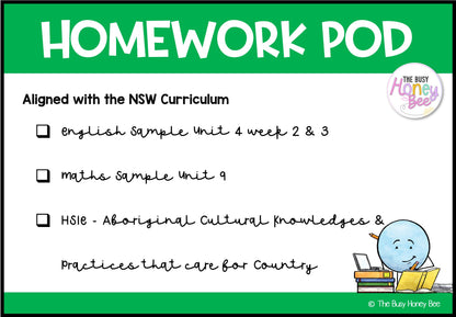 Stage 3 Year A Homework/Learning Pod 9