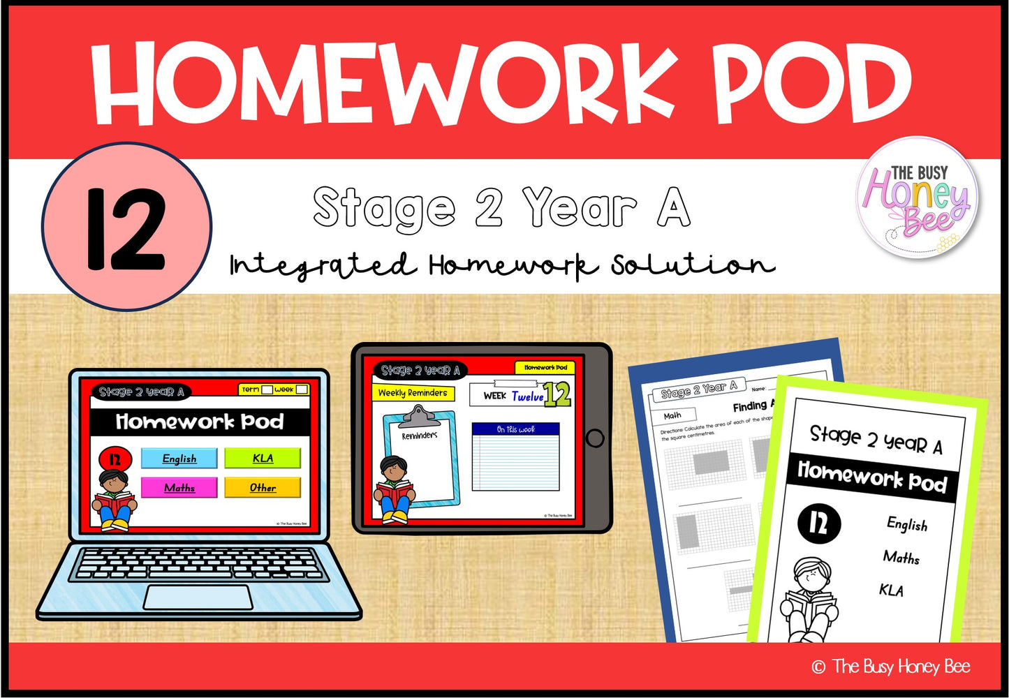 Stage 2 Year A Homework/Learning Pod 12