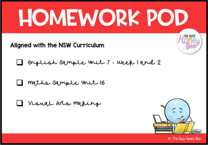 Stage 2 Year A Homework/Learning Pod 16