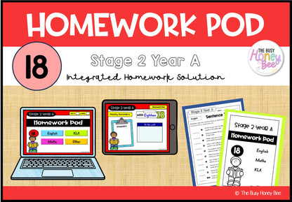 Stage 2 Year A Homework/Learning Pod 18
