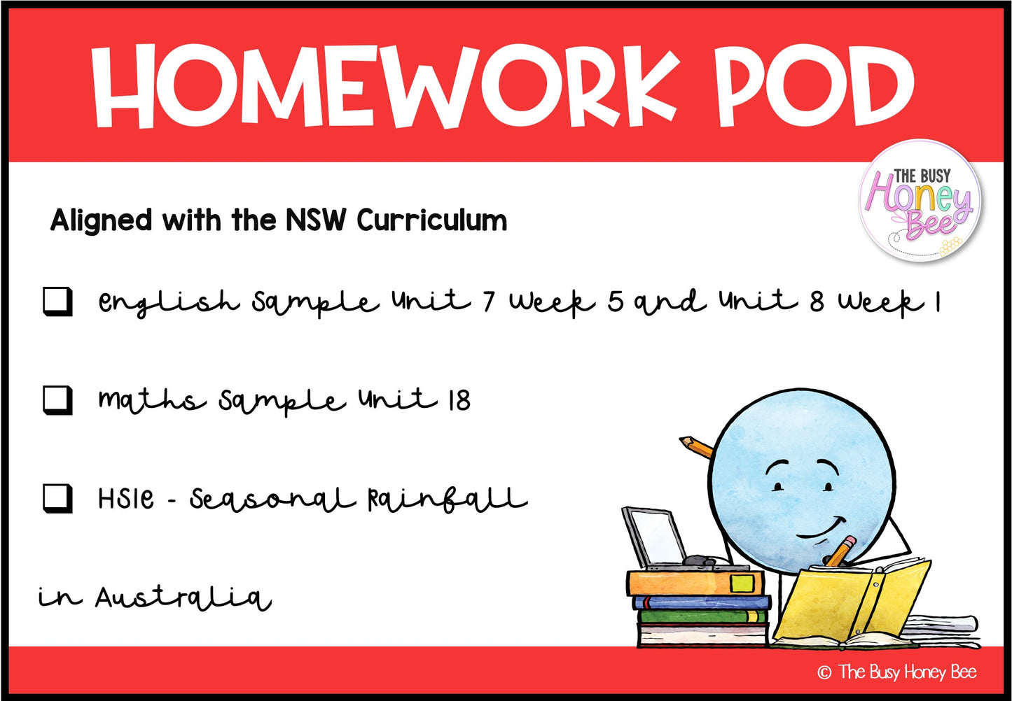 Stage 2 Year A Homework/Learning Pod 18