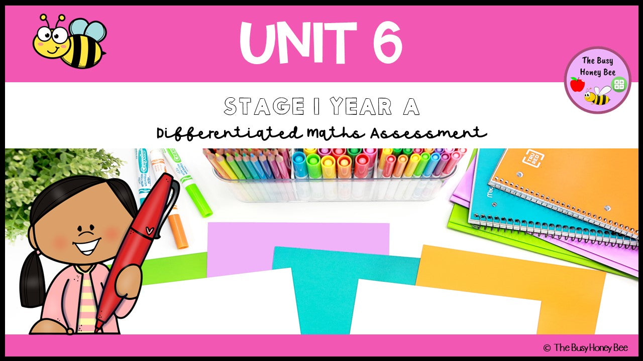 Stage 1 Year A Differentiated Maths Assessment Unit 6