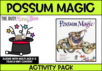 Possum Magic by Mem Fox Activity Pack