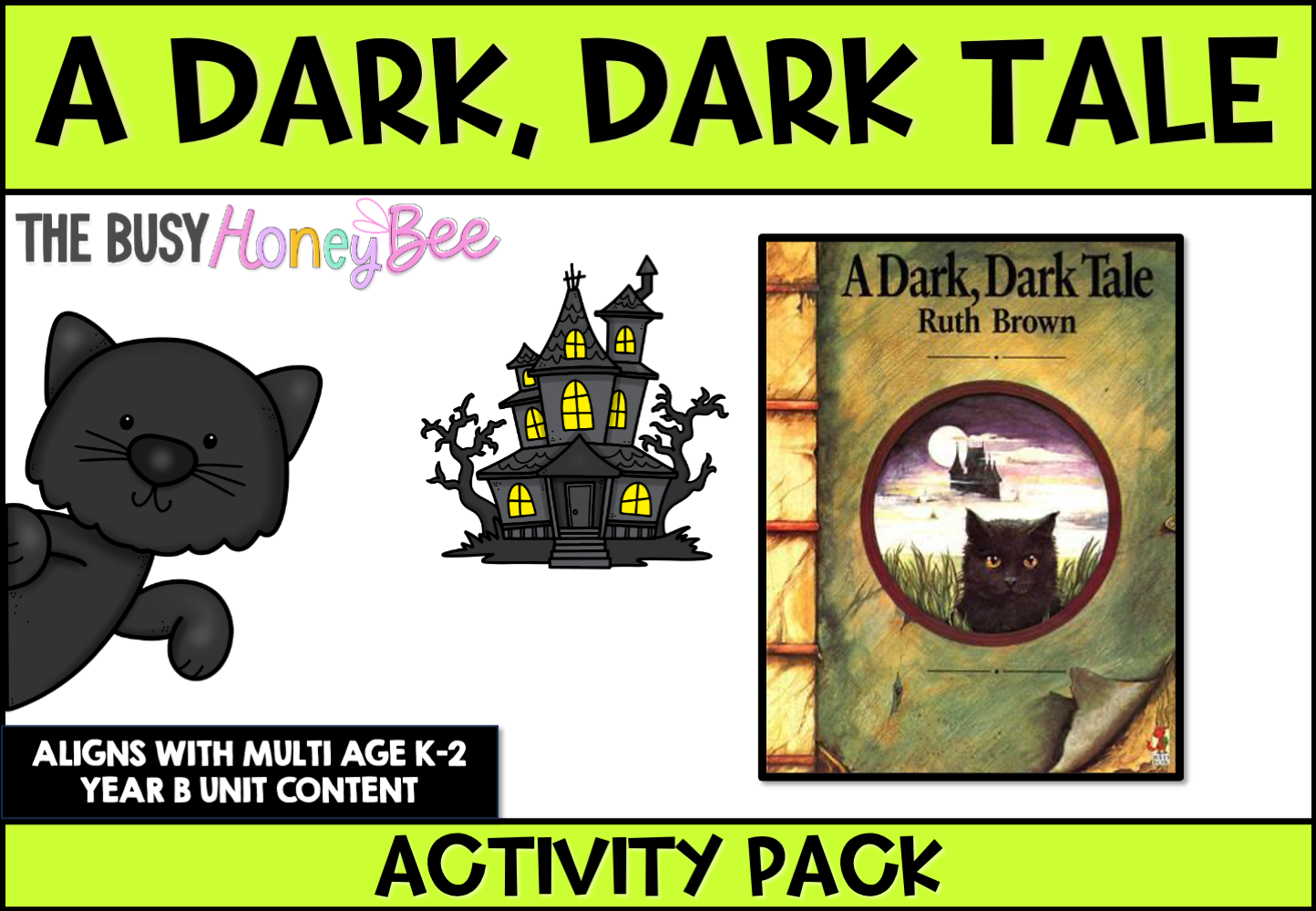 A Dark, Dark Tale Activity Pack