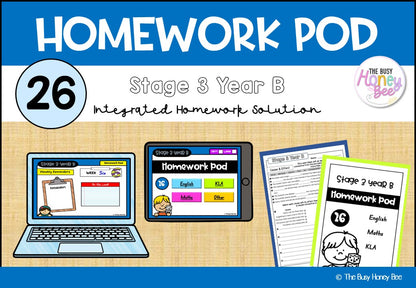 Stage 3 Year B Homework/Learning Pod 26