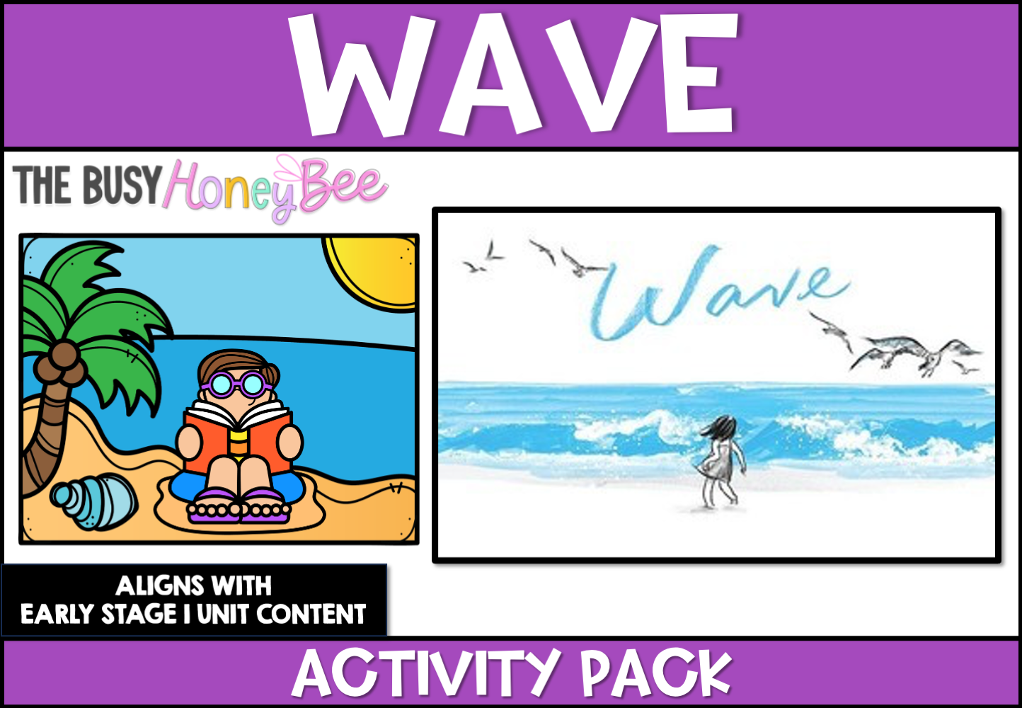 Wave by Suzy Lee Activity Pack