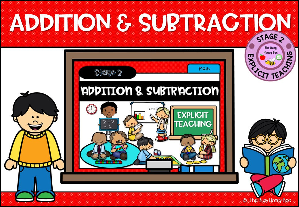 Year 3 Addition & Subtraction Explicit Teaching Bundle