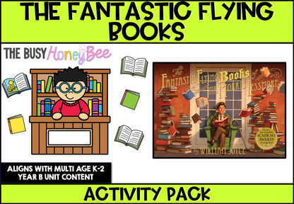 The Fantastic Flying Books of Mr Morris Lessmore by William Joyce Activity Pack