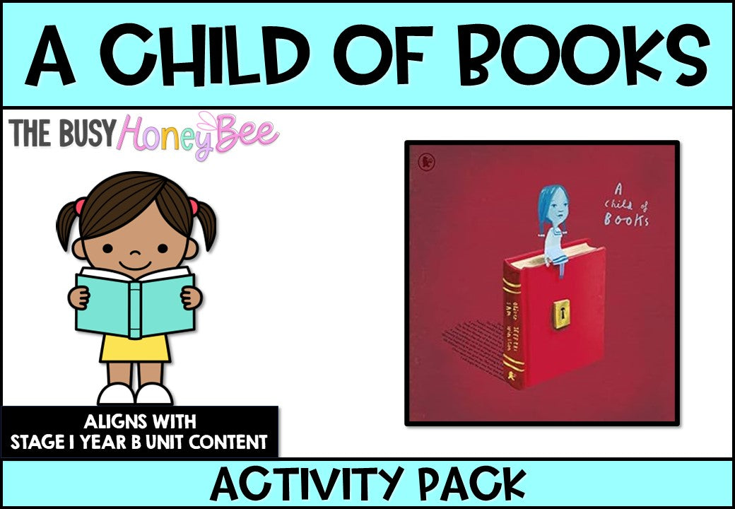 A Child of Books Activity Pack