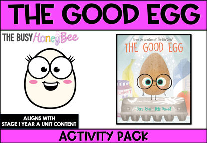 The Good Egg Activity Pack