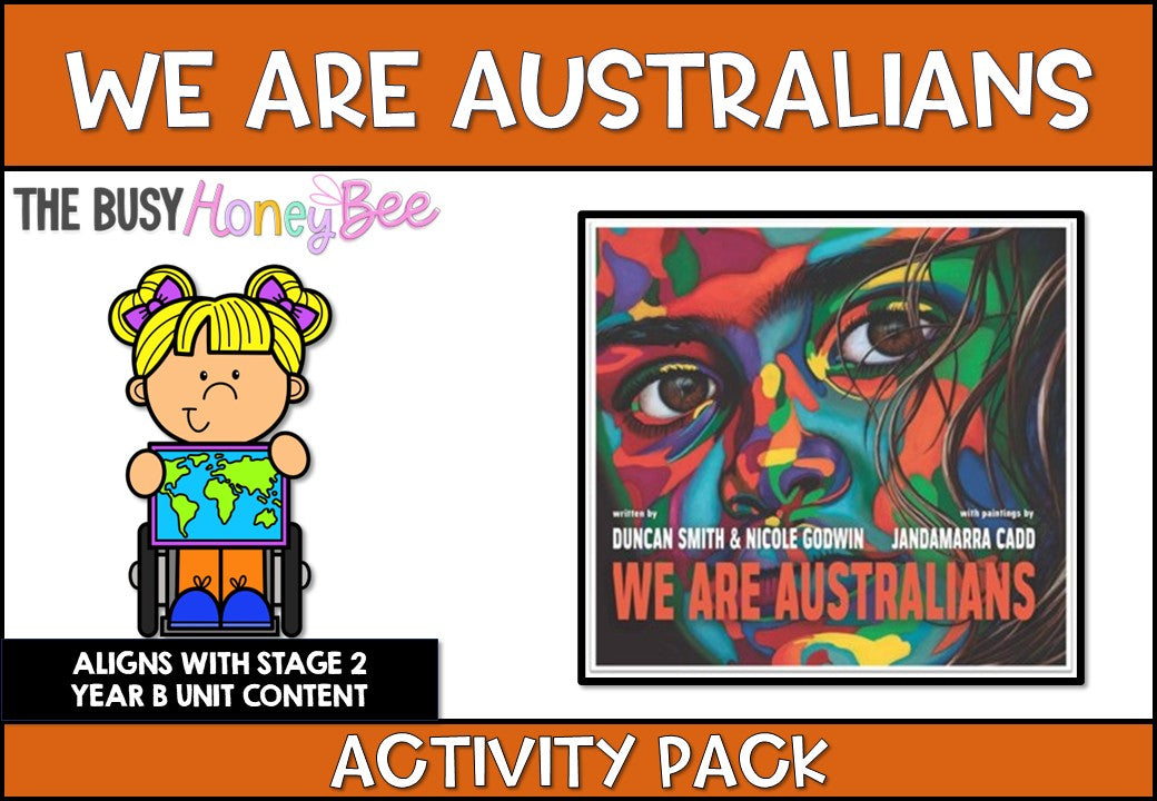 We Are Australians Activity Pack