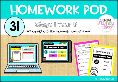 Stage 1 Year B Homework/Learning Pod 31