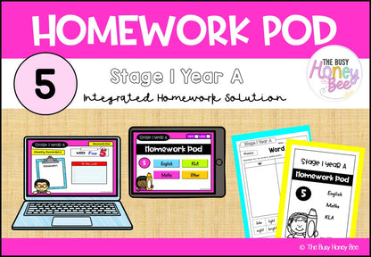 Stage 1 Year A Homework/Learning Pod 5