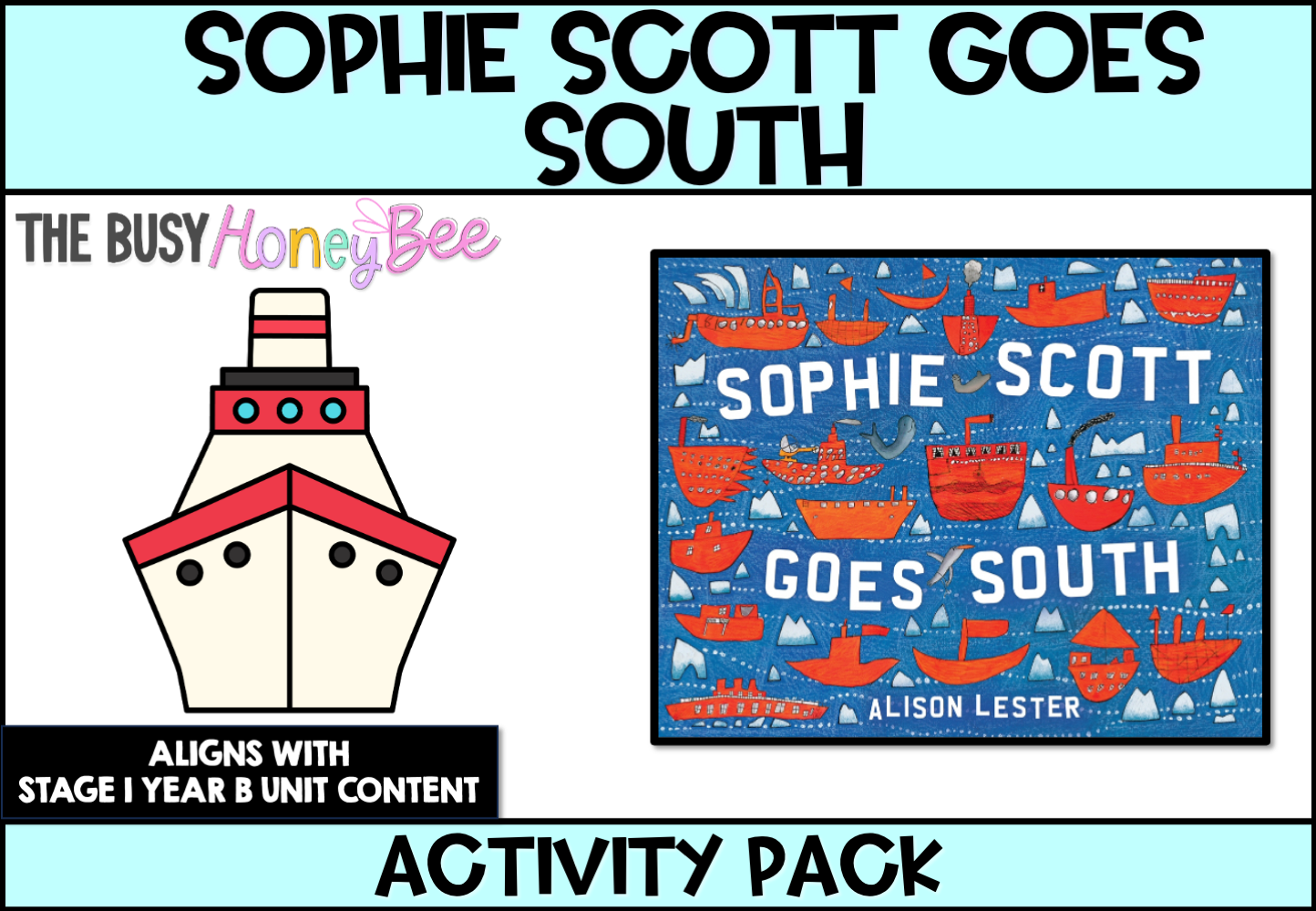 Sophie Scott Goes South Activity Pack