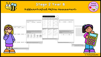 Stage 2 Year B Differentiated Maths Assessment Unit 35