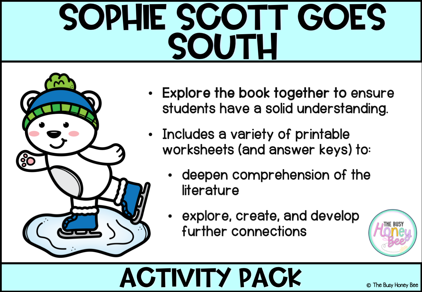 Sophie Scott Goes South Activity Pack