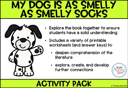 My Dog is as Smelly as Smelly Socks Activity Pack