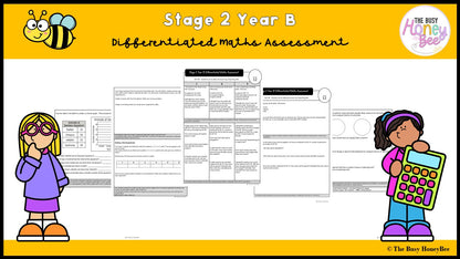 Stage 2 Year B Differentiated Maths Assessment Unit 38