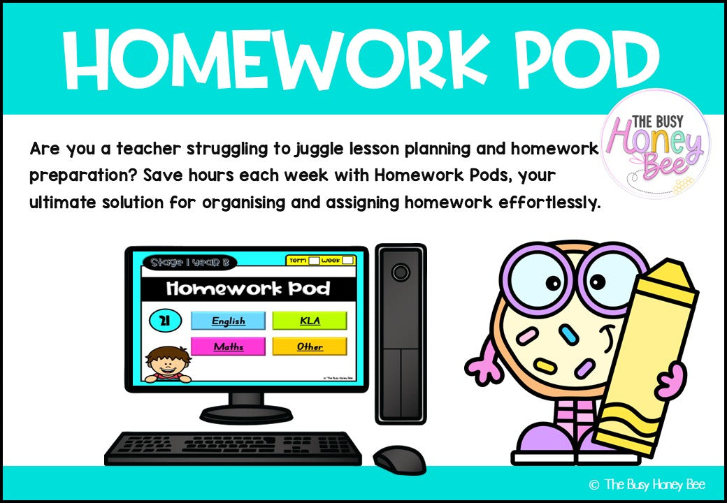 Stage 1 Year B Homework/Learning Pod 21