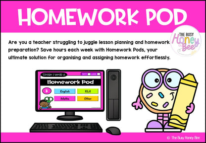 Stage 1 Year A Homework/Learning Pod 3