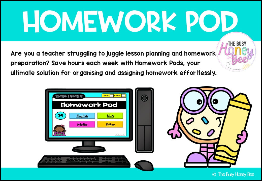 Stage 1 Year B Homework/Learning Pod 24