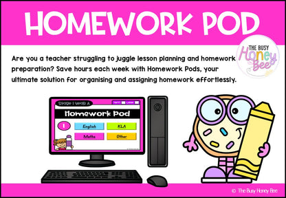 Stage 1 Year A Homework/Learning Pod 1