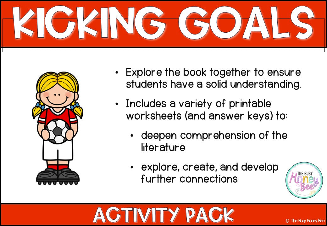 Kicking Goals Activity Pack