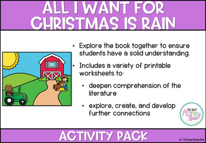 All I want for Christmas is Rain Activity Pack