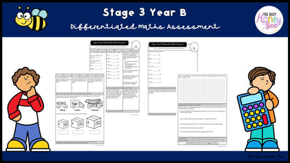 Stage 3 Year B Differentiated Maths Assessment Unit 34