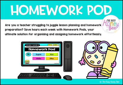 Stage 1 Year B Homework/Learning Pod 25